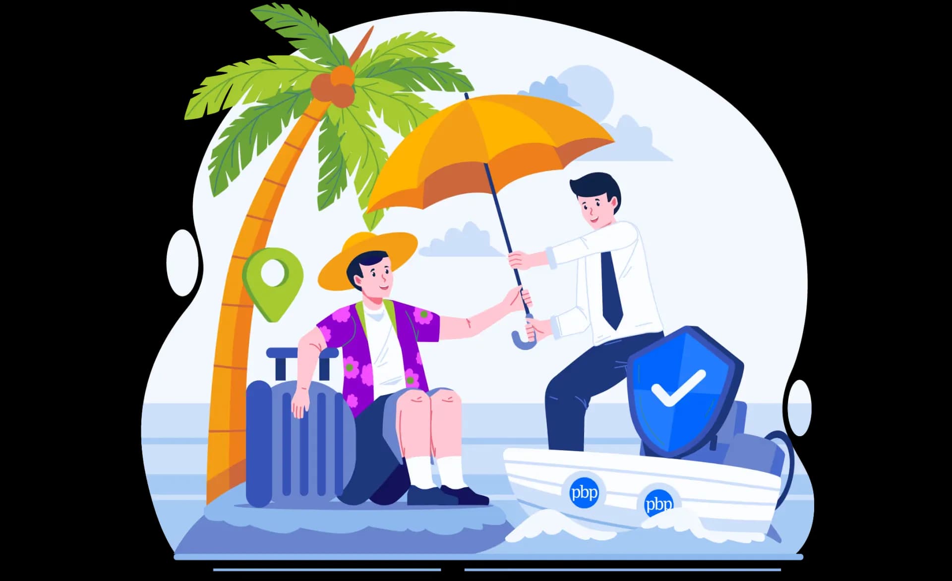 Illustration for Become Travel Insurance Agent